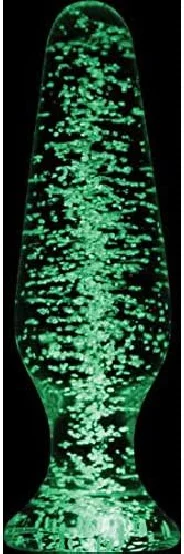 Firefly Glass Tapered Plug Large Clear