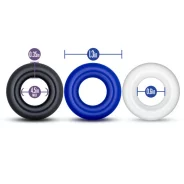 Stay Hard Donut Cock Ring Set