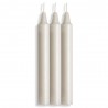 LaCire Pillar Drip Candles - White