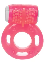 Pink Vibrating Cock Ring Foil Pack
