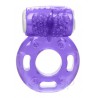 Purple Vibrating Cock Ring Foil Pack