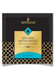 Sensuva Natural Water Based Lube Foil Pack