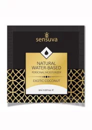 Sensuva Exotic Coconut Lubricant Foil Pack